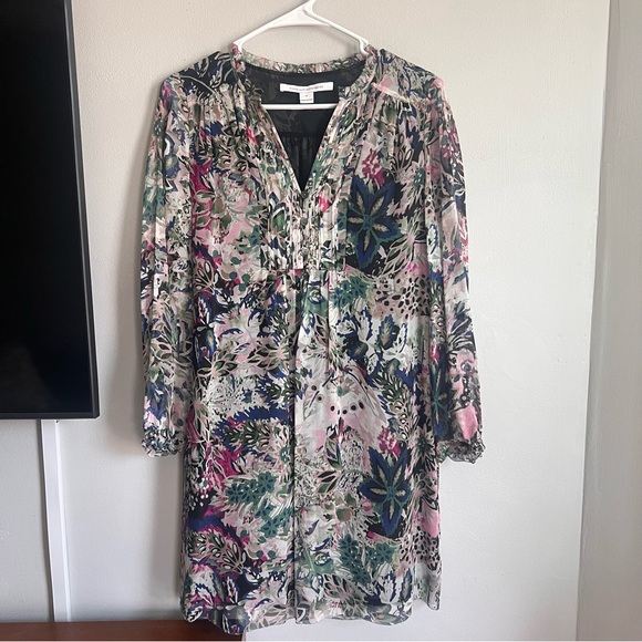 Diane Von Furstenberg Dresses & Skirts - DVF Diane von Furstenberg Annalise Silk Dress 6
